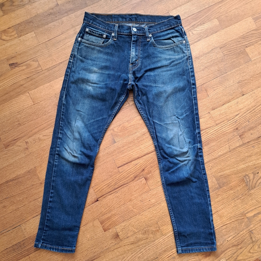 Levi's Men's 512 Dark Blue Slim Fit Jeans Sz 31×30